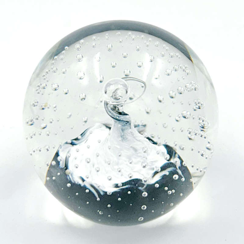 Caithness Scotland Starlight Art Glass Paperweight