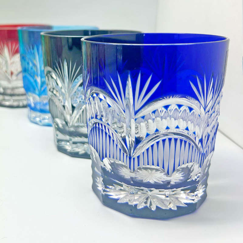 Crystal Longe Whisky Glasses  AJR Hungary