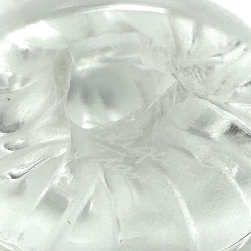 Lalique Frosted And Clear Crystal Fairy Clochette Fairy Seal  20th