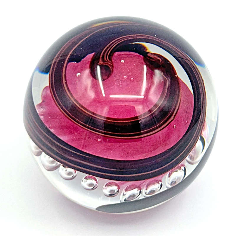 Langham Serpent Art Glass Paperweight 20th