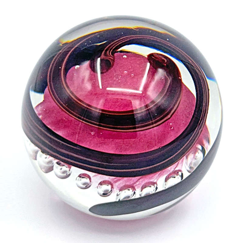 Langham Serpent Art Glass Paperweight 20th