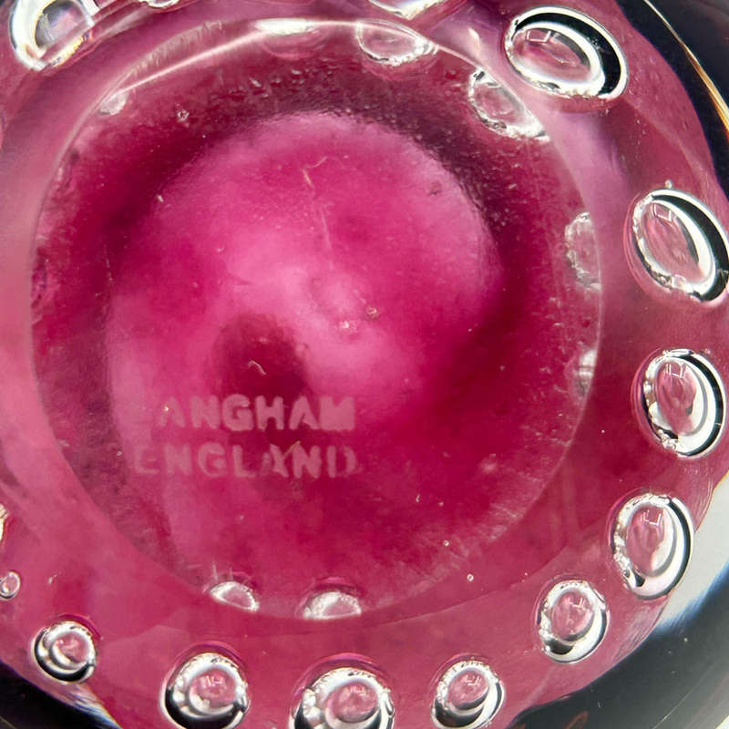 Langham Serpent Art Glass Paperweight 20th