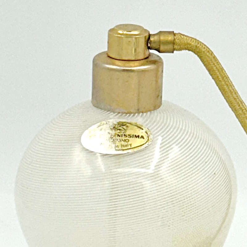 Murano Italy La Serenissima Perfume Bottle 20th