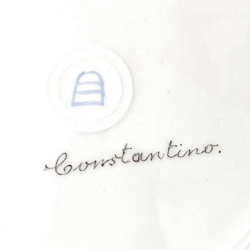 Royal Vienna Porcelain Cabinet Plate Signed Riemor Constantino 19th