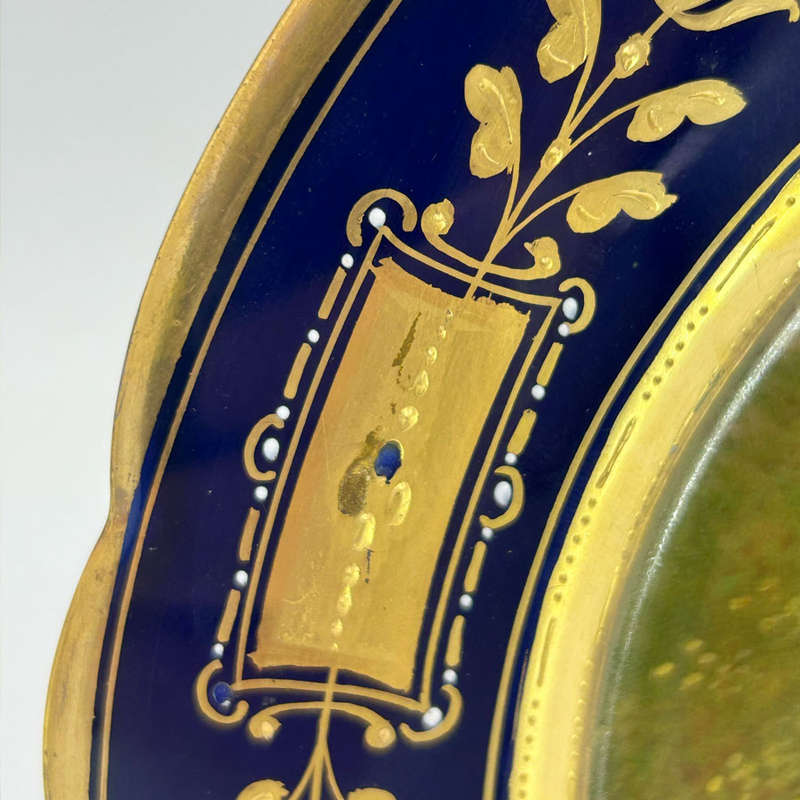Royal Vienna Porcelain Cabinet Plate Signed Riemor Constantino 19th