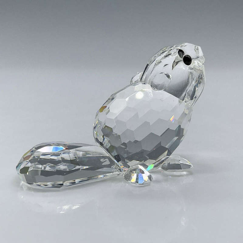 Swarovski Crystal Baby Beaver Sitting 164638