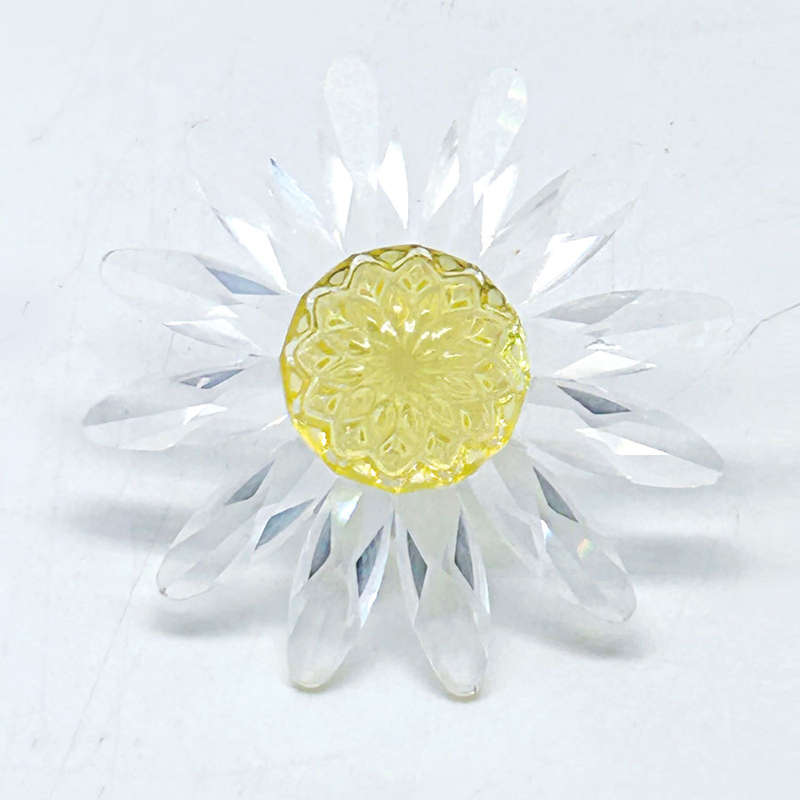 Swarovski Crystal Yellow Marguerite  Ornament 229778