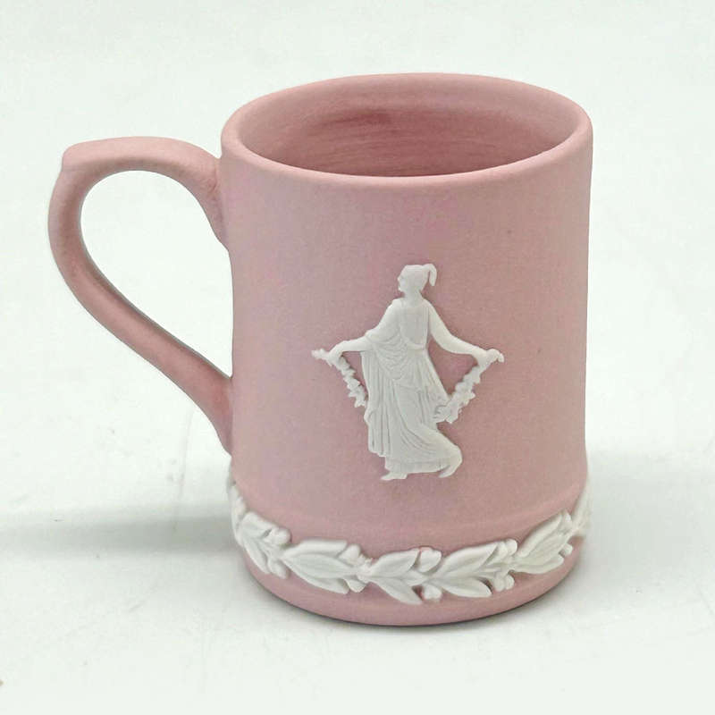Wedgwood Jasperware Miniature Pink Mug