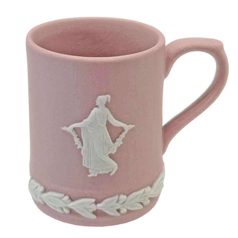 Wedgwood Jasperware Miniature Pink Mug