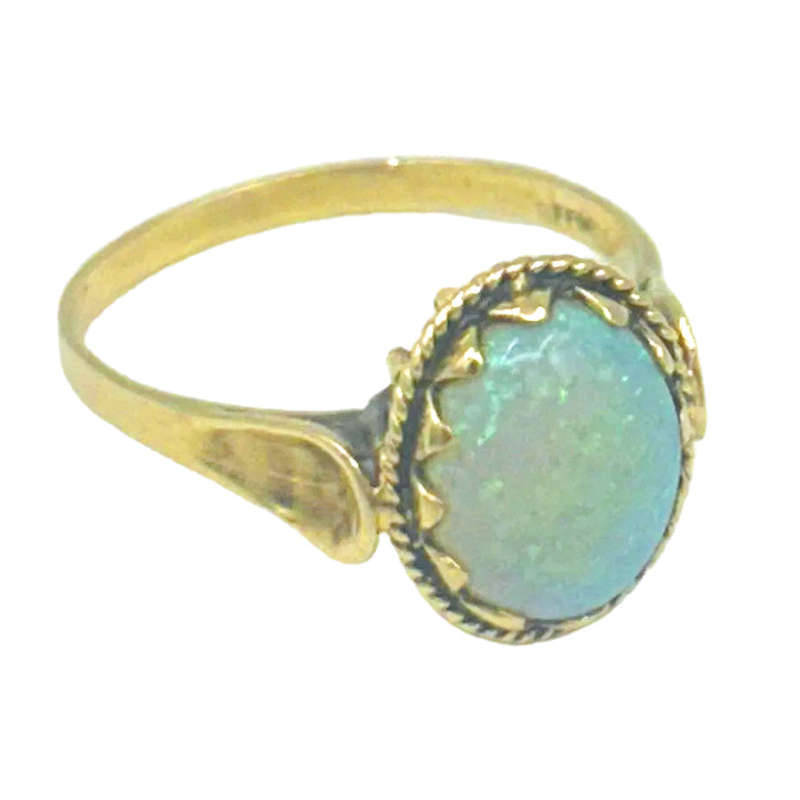 9ct Gold Opal Dress Ring