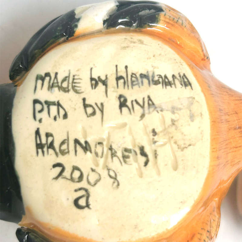 Ardmore Hand Painted Bird Egg Cup Hanyala 2008