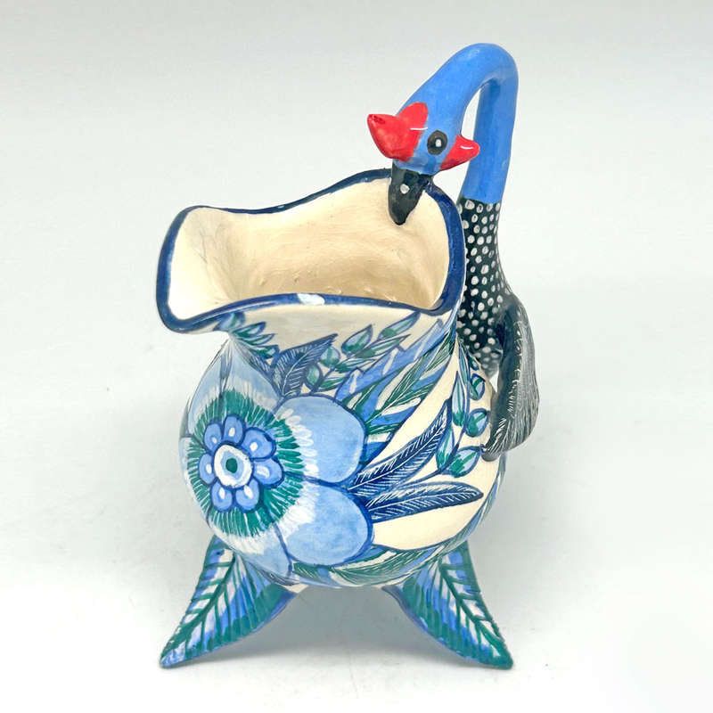 Ardmore Hand Painted Bird Jug Fudni 2007