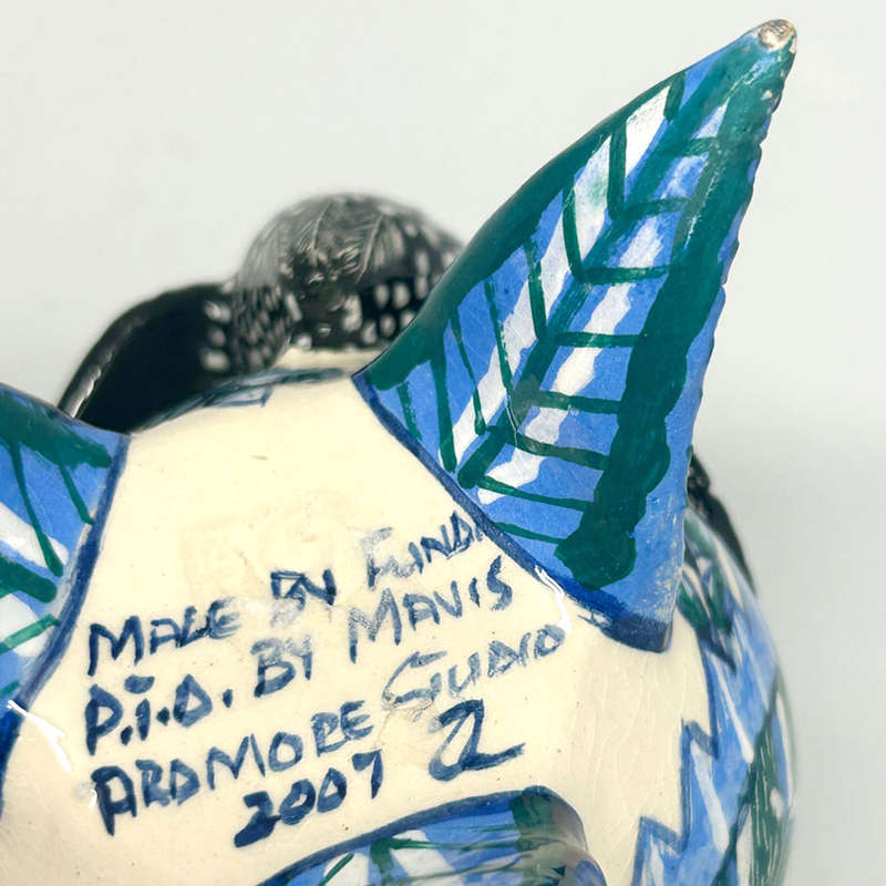 Ardmore Hand Painted Bird Jug Fudni 2007