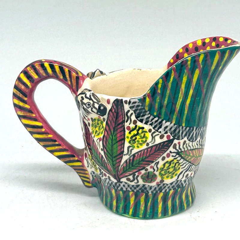 Ardmore Hand Painted Zebra Jug Octavia 1902