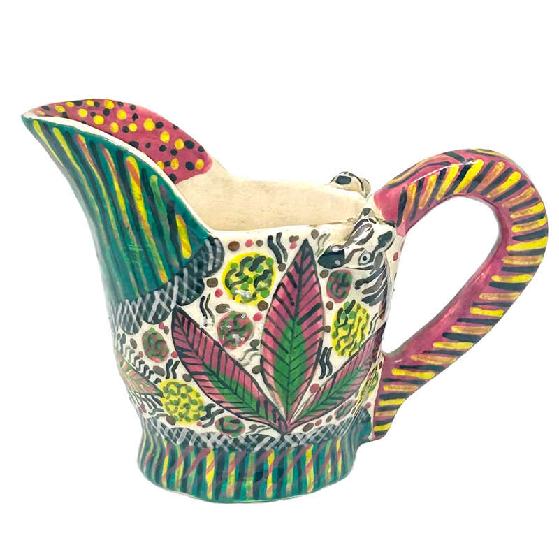 Ardmore Hand Painted Zebra Jug Octavia 1902