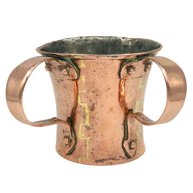 Copper Hand Washing Jug Two Handles 20th
