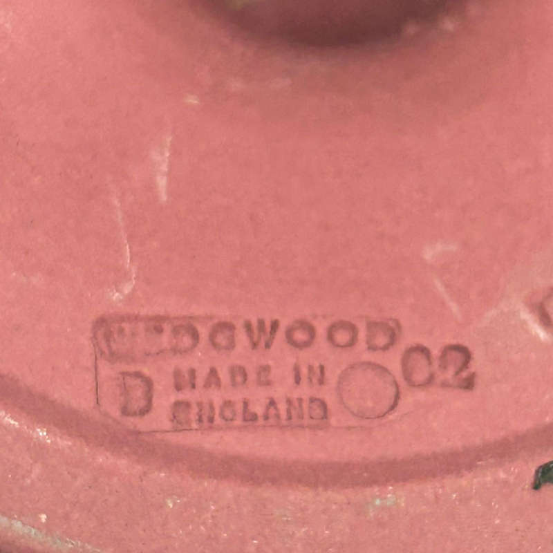 Rare Wedgwood Wine Crimson Red Jasper Ware Vase