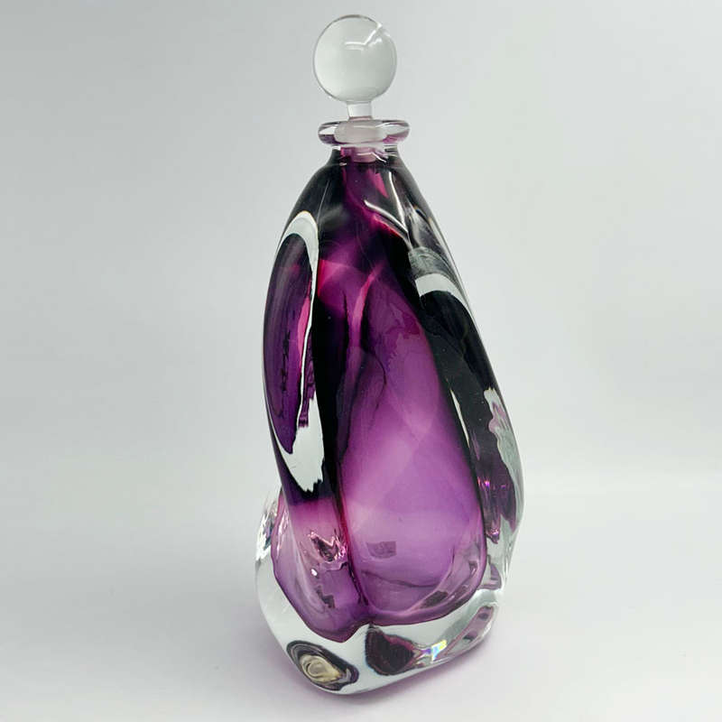 David Reade Glass Large Decanter and Stopper