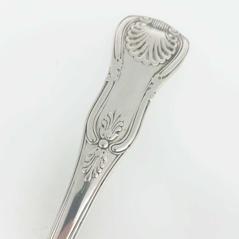 Hallmarked Queens Pattern Silver Soup Ladle London 1833