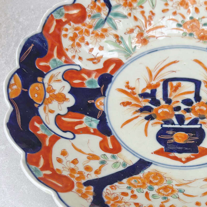 Large Imari Japanese Meiji Period Wall Charger C1868