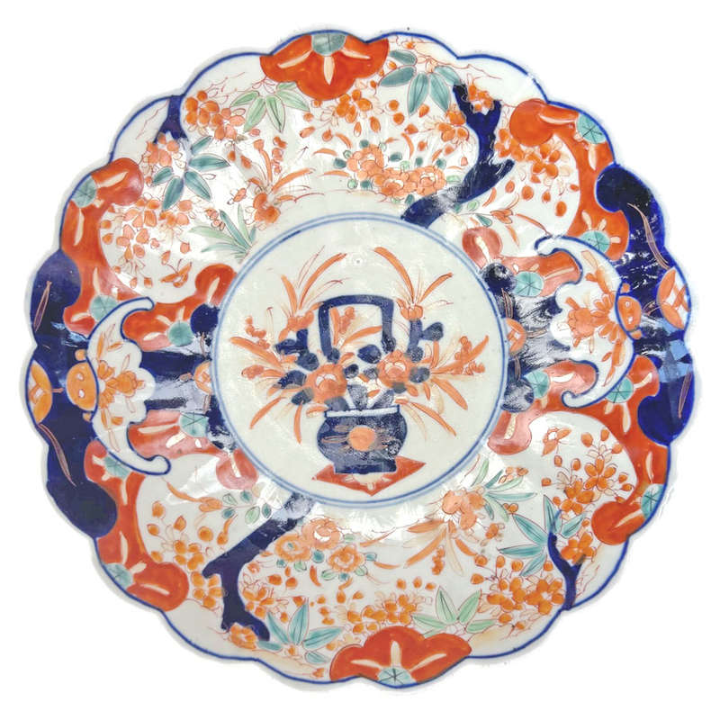 Large Imari Japanese Meiji Period Wall Charger C1868