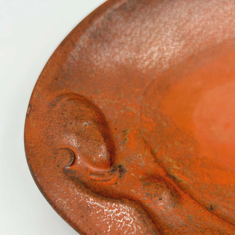 Kalahari Pottery Earthen Pottery Glaze Reclining Figure Bowl
