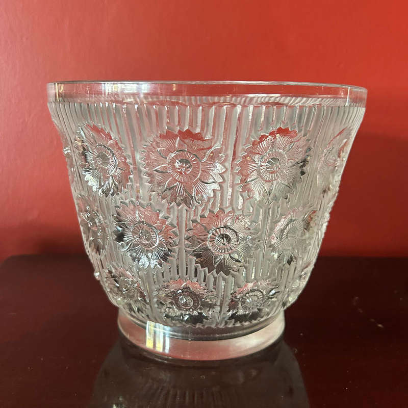 Rene Lalique Edelweiss Vase c1937