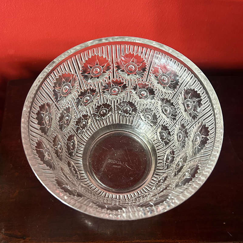 Rene Lalique Edelweiss Vase c1937