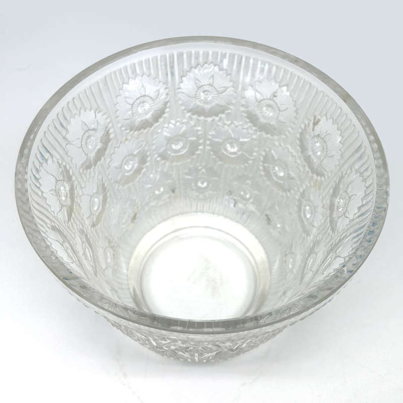 Rene Lalique Edelweiss Vase c1937