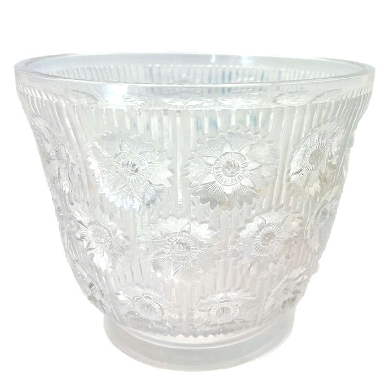 Rene Lalique Edelweiss Vase c1937