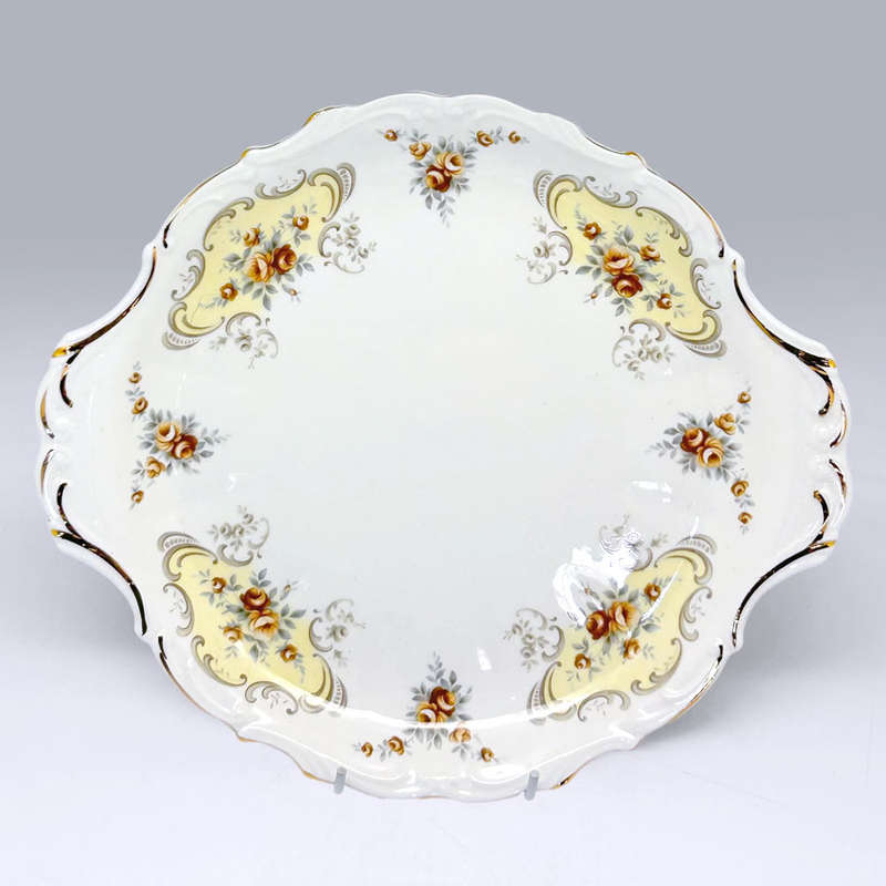 Royal Albert September Song Large Tea Cake Plate