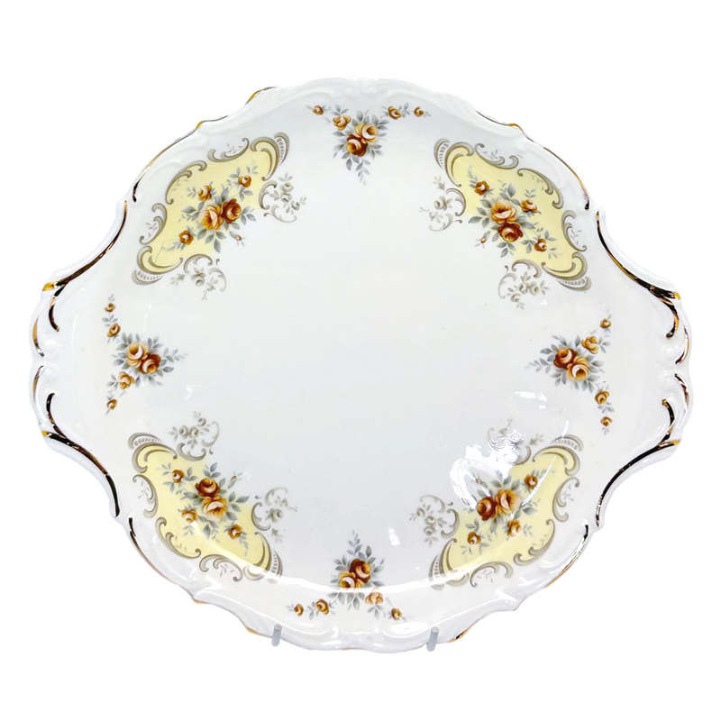 Royal Albert September Song Large Tea Cake Plate