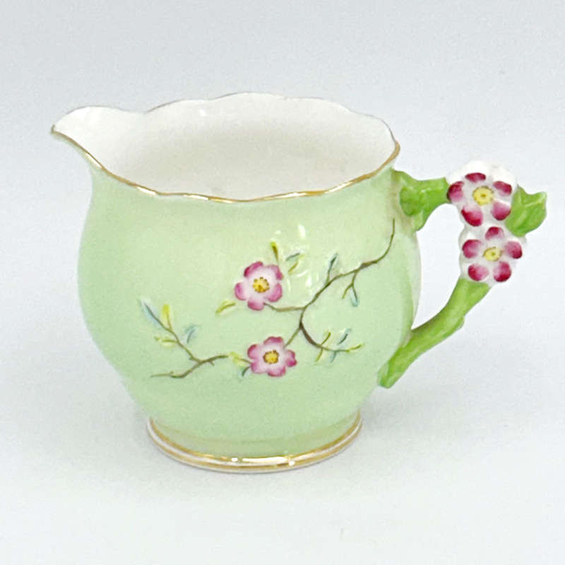Royal Albert Solid Floral Handle Apple Blossom Tea Milk Jug 86594