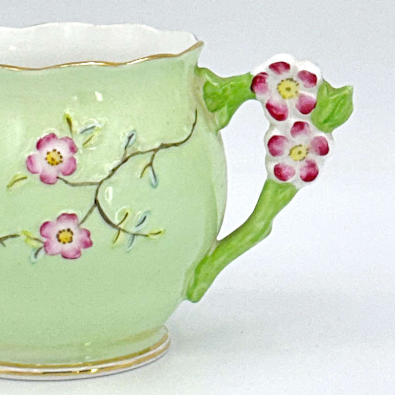 Royal Albert Solid Floral Handle Apple Blossom Tea Milk Jug 86594