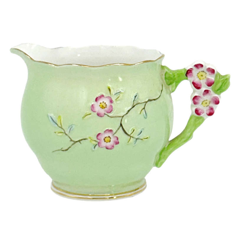 Royal Albert Solid Floral Handle Apple Blossom Tea Milk Jug 86594