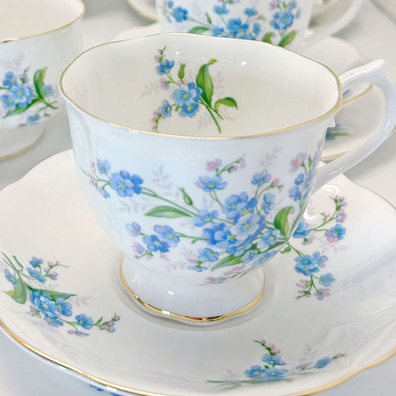 Royal Albert Forget Me Not Tea 21 Piece Tea Set