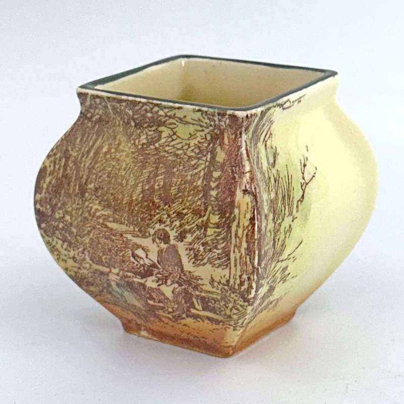 Royal Doulton Rustic England Squat Vase D5694