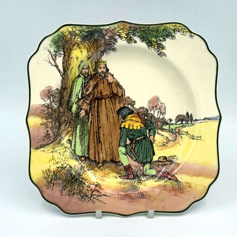 Royal Doulton Under the Greenwood Tree Rack Square Plate D6341