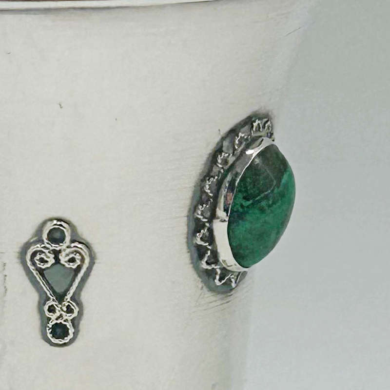 Silver Israeli Kiddush Chalice Cup  C1960