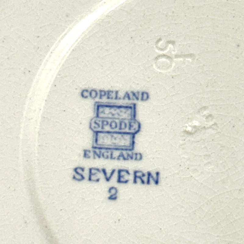 Spode Copeland Severn Sauce Boat On Stand