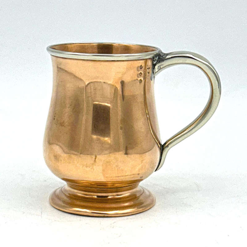 Copper Mug Half Pint Chas Gibson  20th