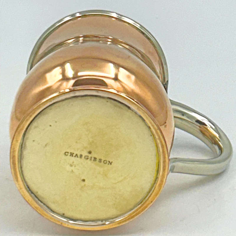 Copper Mug Half Pint Chas Gibson  20th
