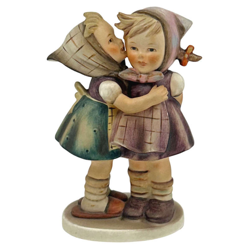 Hummel Figurine Telling Her Secret 196/0 TMK3