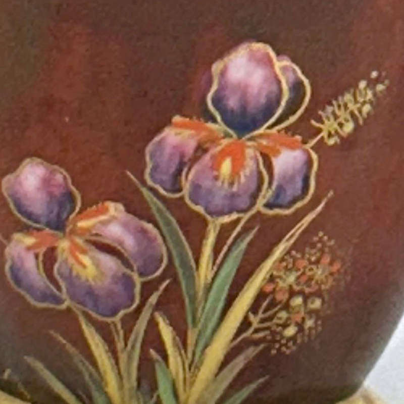 Carlton Ware Chinoiserie Rouge Royale Mallard Coffee Set Milk Jug