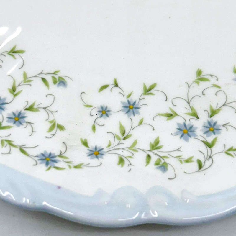 Royal Albert Caroline Pattern 21 Piece Tea Set C1979