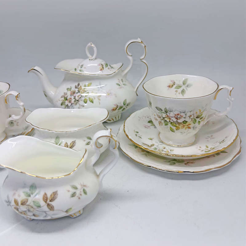 Royal Albert Haworth Bachelor Tea For Two Tea Set