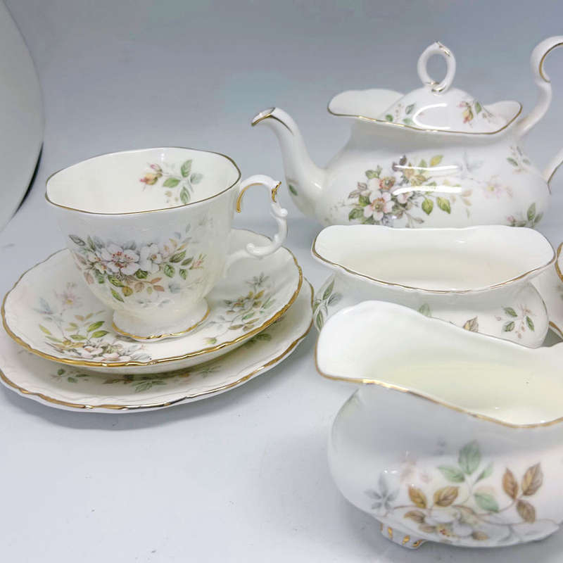 Royal Albert Haworth Bachelor Tea For Two Tea Set