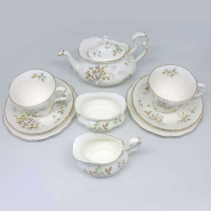 Royal Albert Haworth Bachelor Tea For Two Tea Set