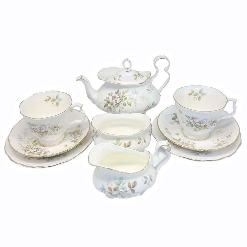 Royal Albert Haworth Bachelor Tea For Two Tea Set