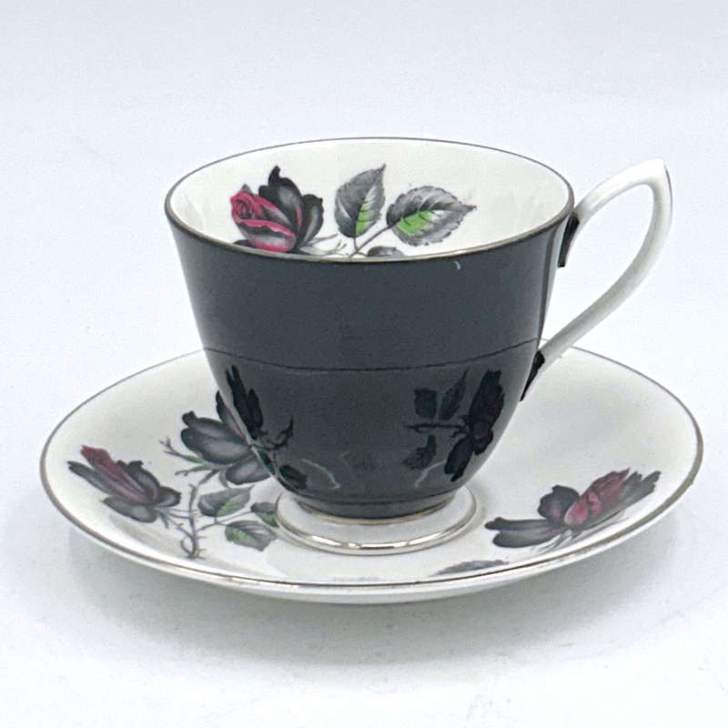 Royal Albert Masquerade Tea Duo Black